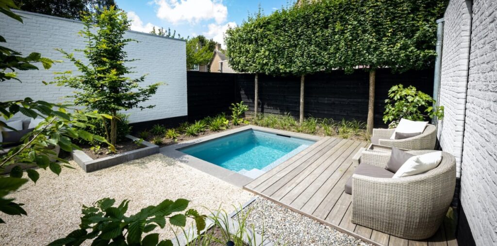 Plunge pool in Oisterwijk