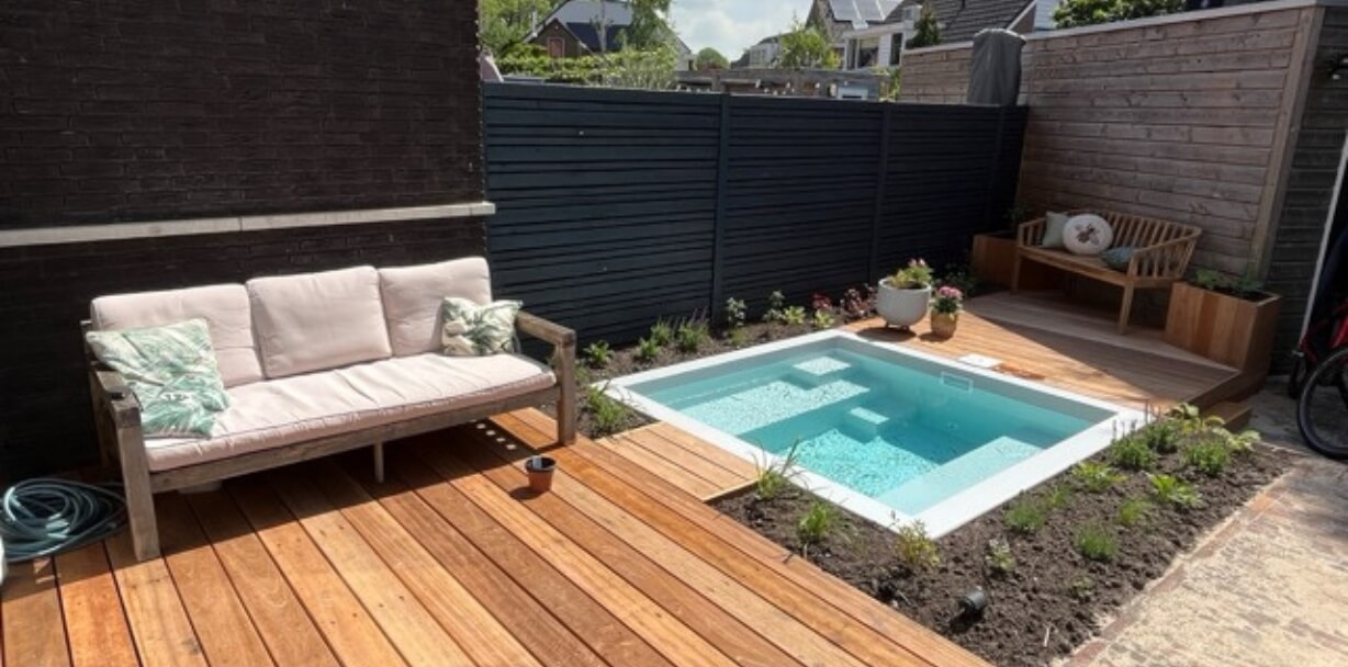 Welke techniek heb je nodig bij een plunge pool?