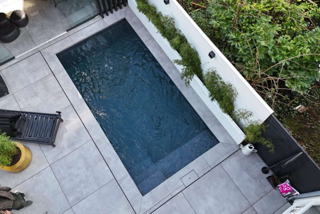 Welke techniek heb je nodig bij een plunge pool?
